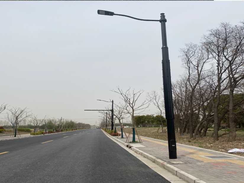 博乐市上海综合杆 太阳能路灯工程